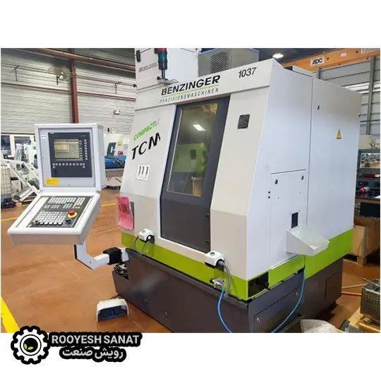 دستگاه cnc فرز 3 محور مدل BENZINGER-TCM-B4