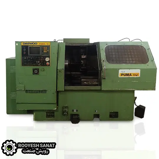 دستگاه cnc تراش افقی 2محور DAEWOO مدل PUMA 10S