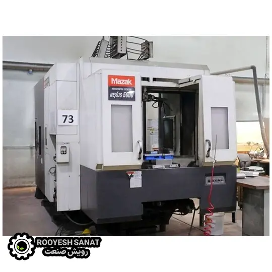 دستگاه فرز cnc افقی سنتر مدل HCN5000