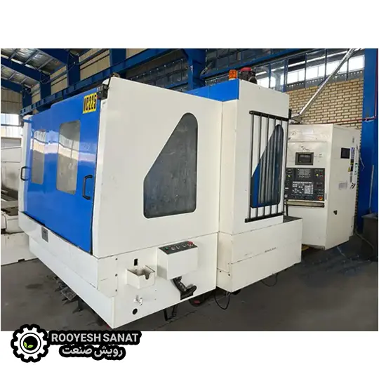 دستگاه CNC فرز افقی 4محور KIA مدل H63