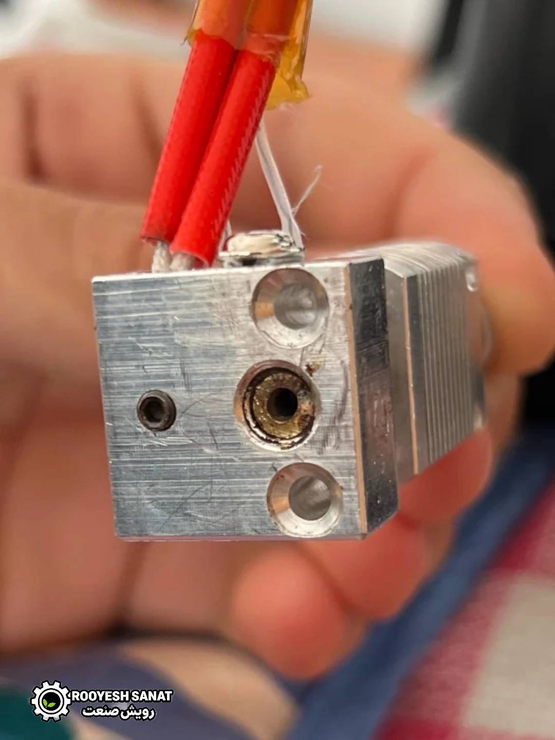 مشکل از Hotend است