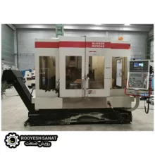 دستگاه CNC فرزعمودی 4محور QUASER مدل MV204II