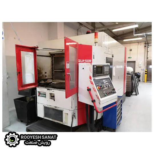 دستگاه CNC فرز افقی 3محور QUASER مدل MK60IIH