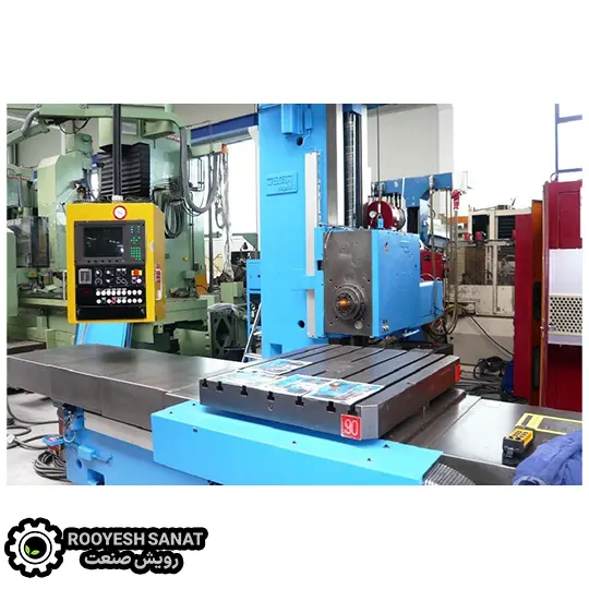 :دستگاه بورینگ cnc فرز مدل RAPID 1 R/3 CNC