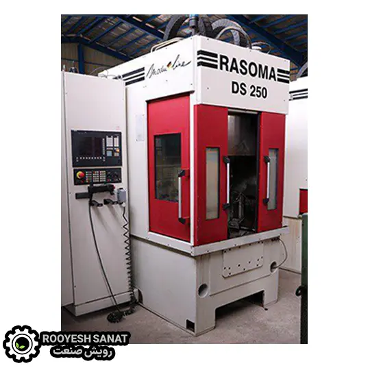 دستگاه cnc تراش عمودی 2محور RASOMA مدل DS 250