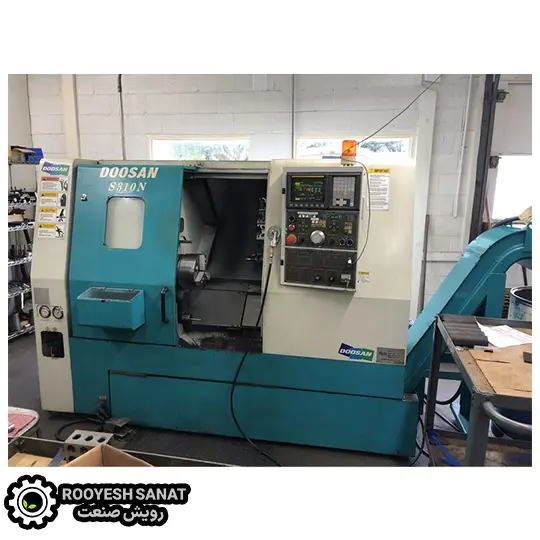 دستگاه cnc تراش افقی 2محور DOOSAN مدل S310N