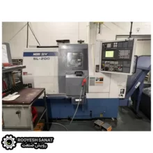 دستگاه cnc تراش افقی 2محور MORI SEIKI مدل SL-200