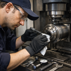 نگهداری و بررسی اسپیندل دستگاه CNC برای افزایش عمر دستگاه