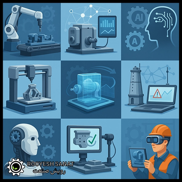 ۱۰ فناوری نوین در ماشین‌آلات صنعتی که باید بشناسید