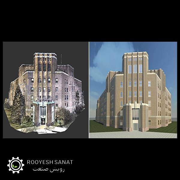 اسکن سه بعدی ساختمان