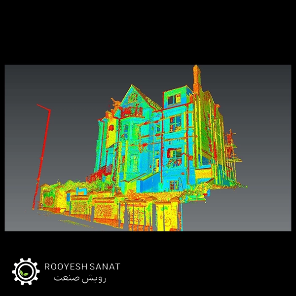 اسکن سه بعدی ساختمان