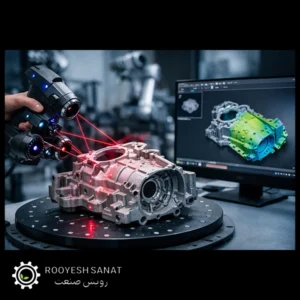 اسکن سه بعدی قطعات بدون نقشه