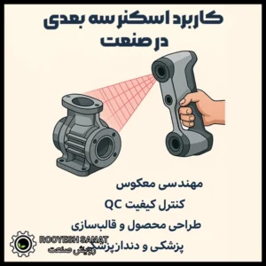 کاربرد اسکنر سه‌ بعدی در صنعت