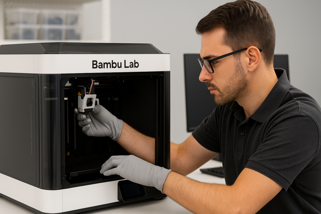 خدمات ارائه‌شده در نمایندگی Bambu Lab