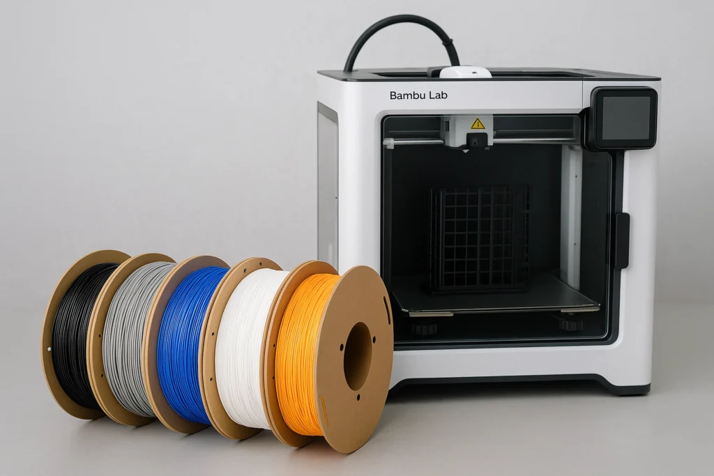 Bambu Lab Compatible Filaments and Printing Materials