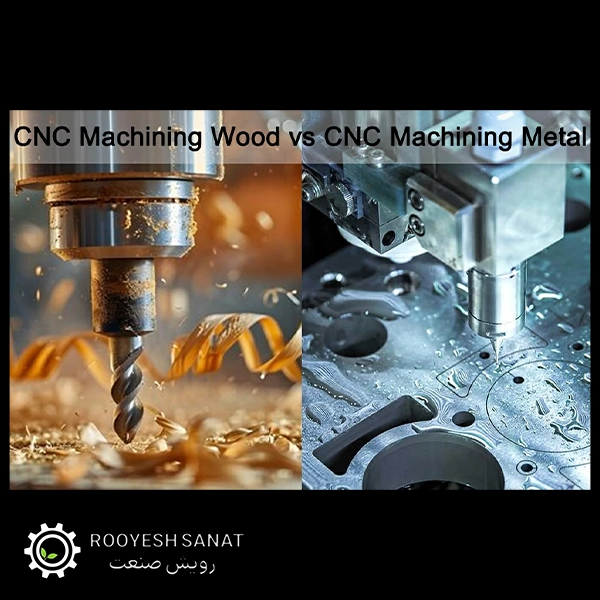 تفاوت CNC چوب و فلز