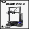 سوالات متداول پرینتر سه بعدی Creality Ender-3