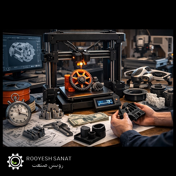 مزایای خدمات پرینت سه بعدی فوری