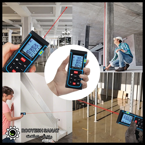 rooyeshsanat Laser meter applications in industry