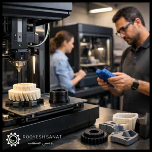 خدمات پرینت سه بعدی پلاستیک