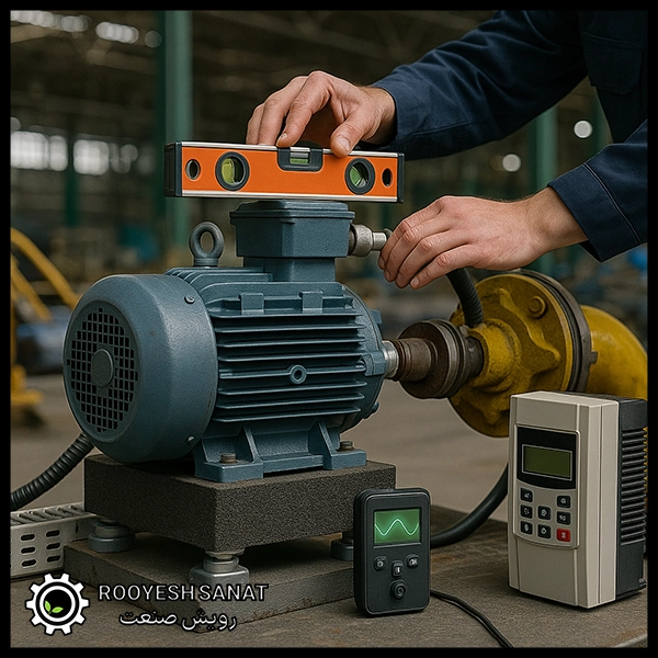 راهکارهای کاهش نویز و ارتعاش در دستگاه‌های صنعتی