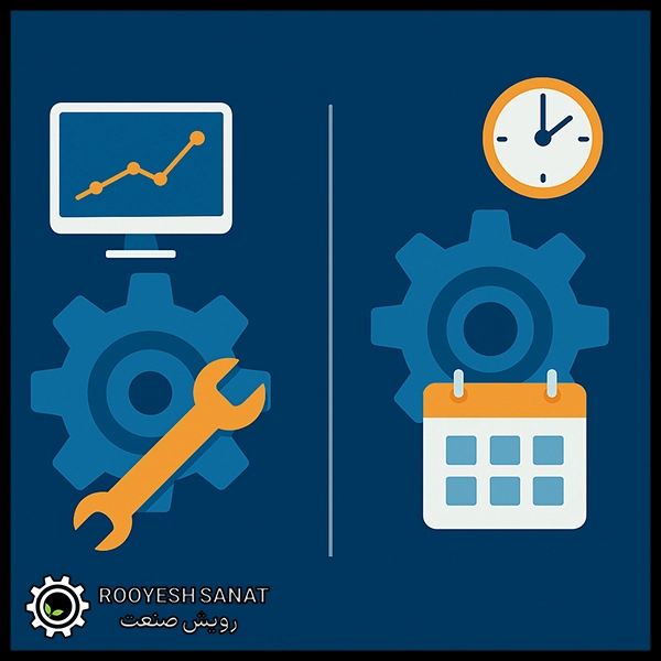 تفاوت بین Predictive و Preventive Maintenance