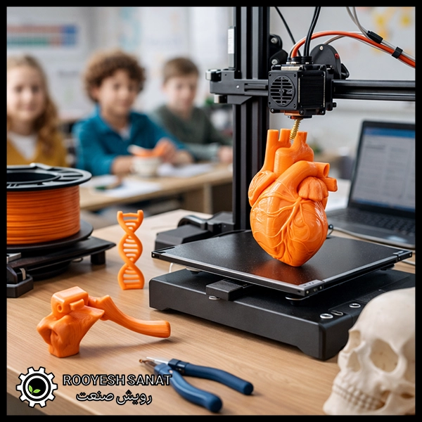 کاربردهای متنوع پرینت سه‌بعدی با PLA