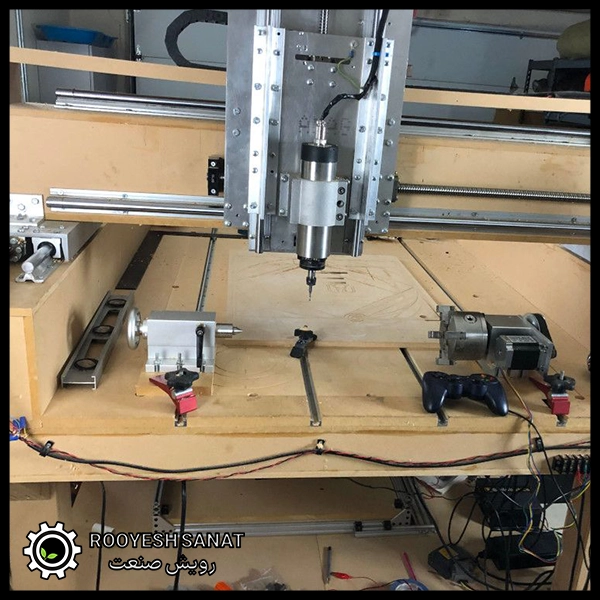 محورهای دستگاه CNC