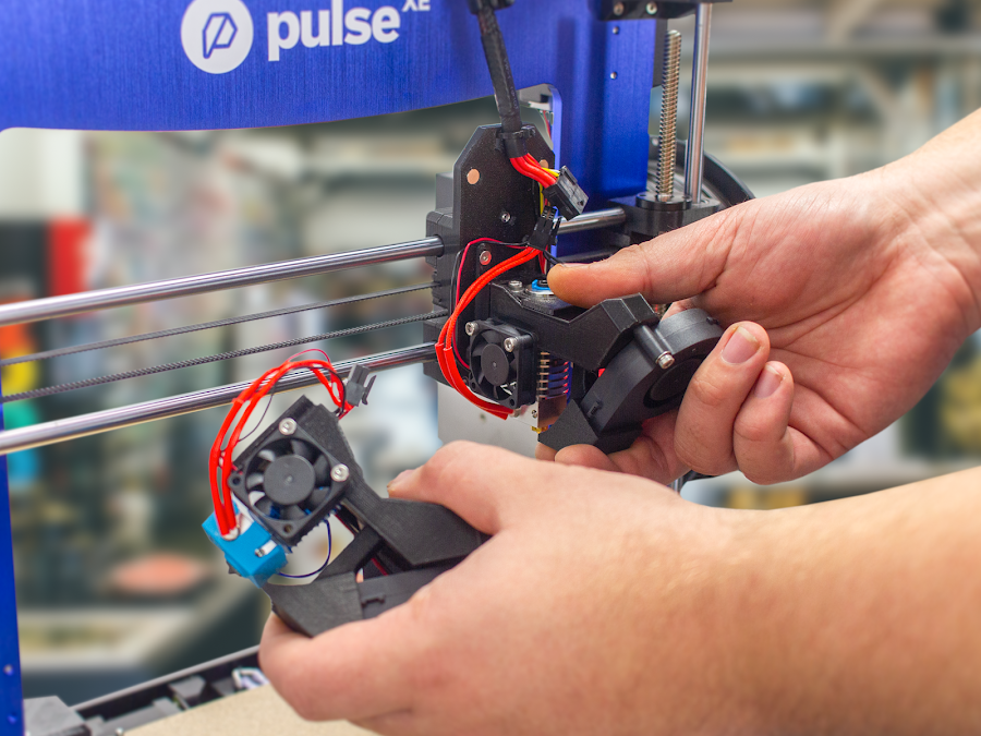 تعویض قطعات پرینتر سه ‌بعدی