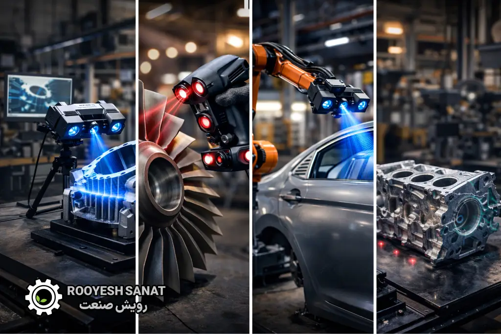 اسکنر سه بعدی صنعتی