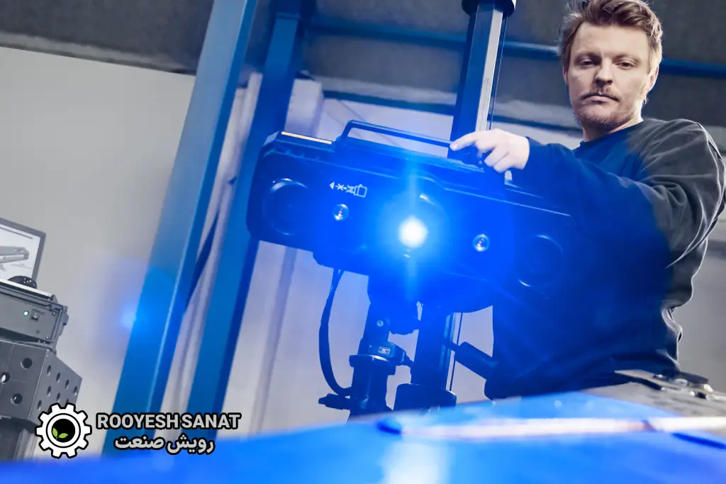 انواع اسکنر سه بعدی