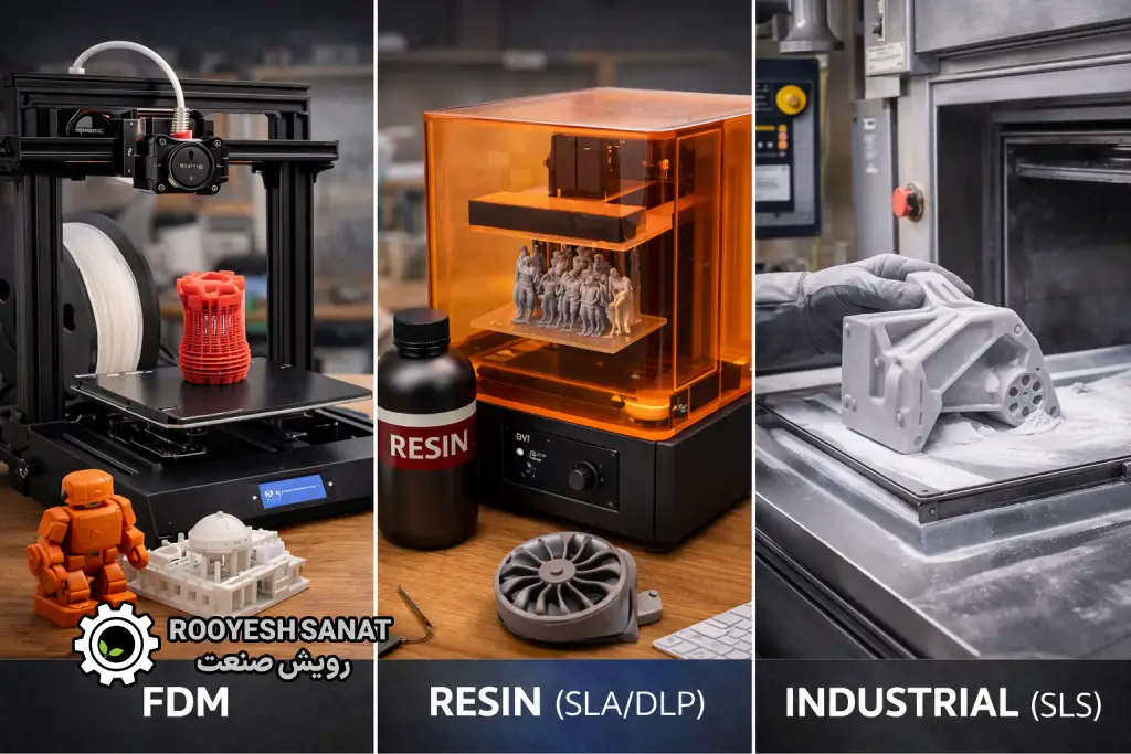 چک‌لیست نهایی خرید پرینتر سه بعدی