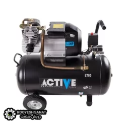 پمپ باد 80 لیتری اکتیو دو سیلندر مدل AC-1280