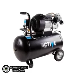 پمپ باد 80 لیتری اکتیو دو سیلندر مدل AC-1280